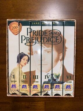 Pride and Prejudice VHS Box Set